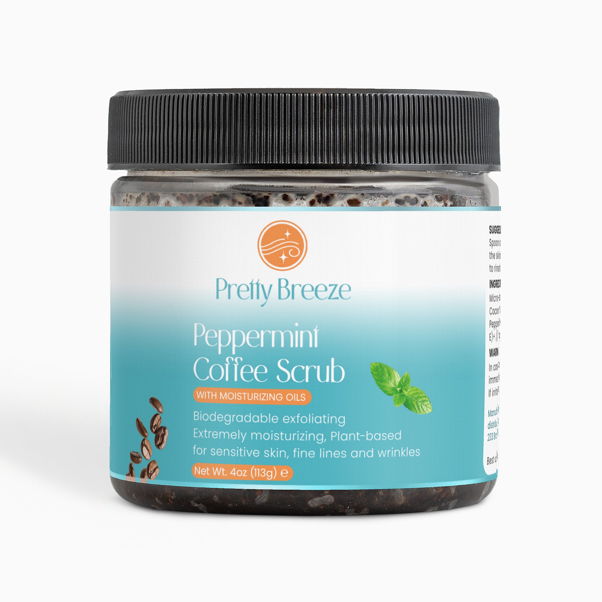 Peppermint Coffee Scrub