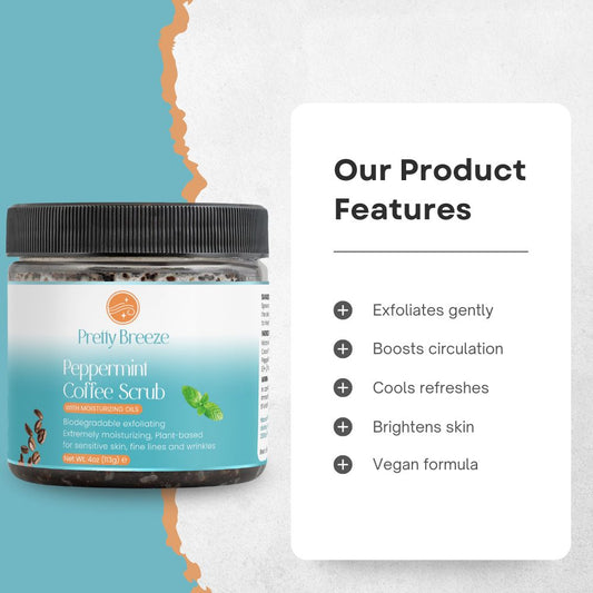 Peppermint Coffee Scrub